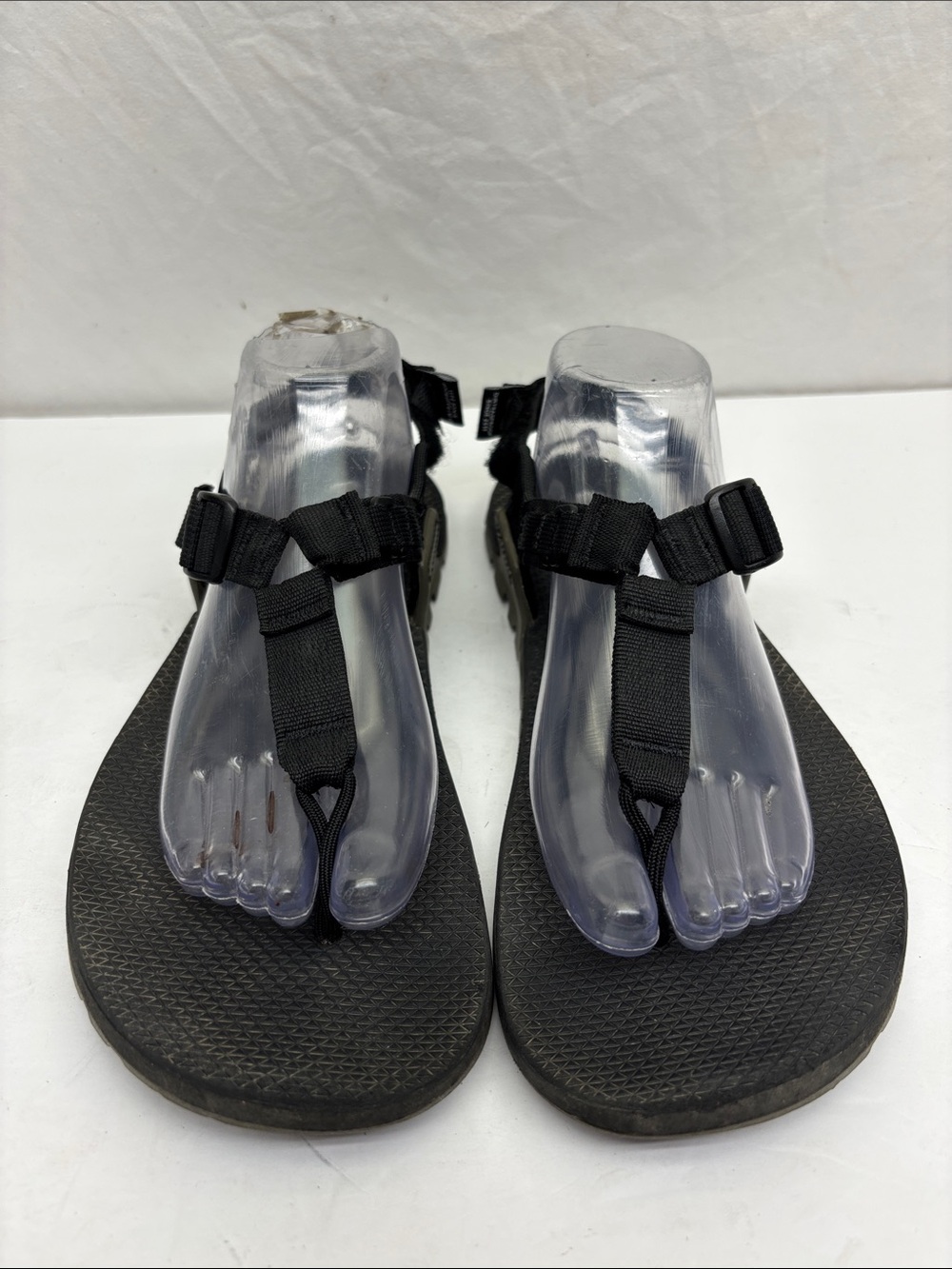 Bedrock Women's Black Sport Strap Sandals, SZ 11, box 47